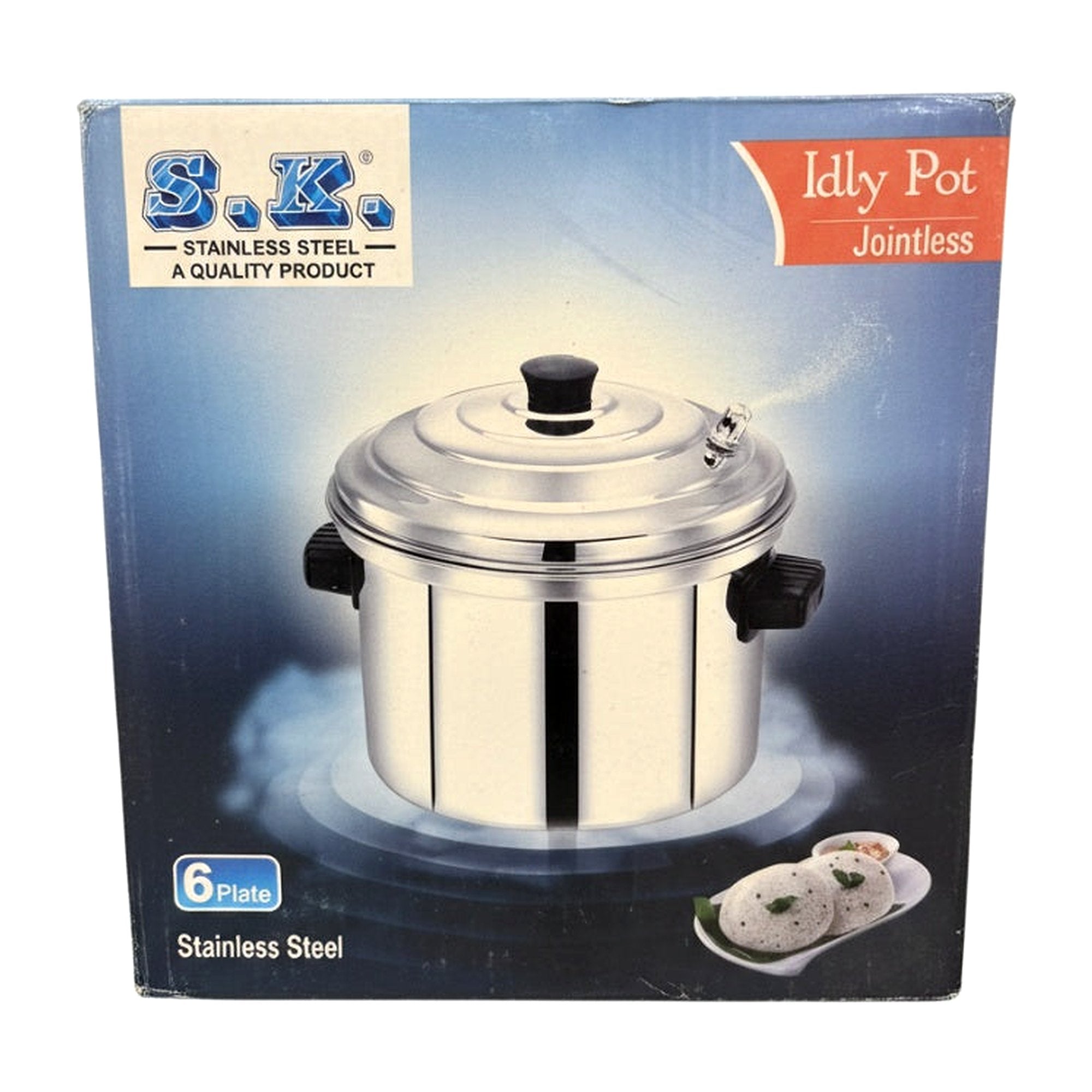 S.K Idly Pot 6 Plate - Cooking Essential & Kitchen Appliance - Buy Online at Thurga Grocery