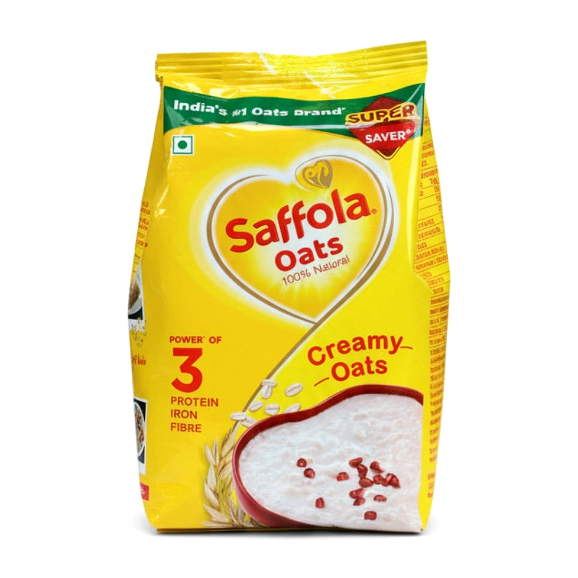 Saffola Oats 500G - Rice & Flours - Buy Online at Thurga Grocery