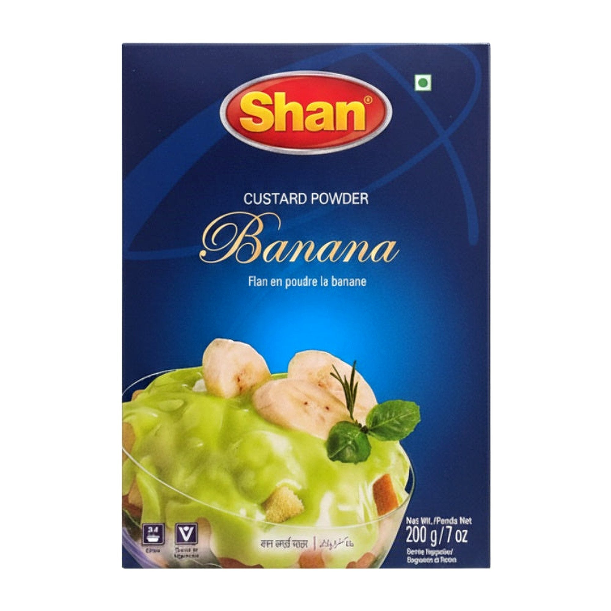 Shan Custard Pwdr (Banana) 200G - Rice & Flours - Buy Online at Thurga Grocery