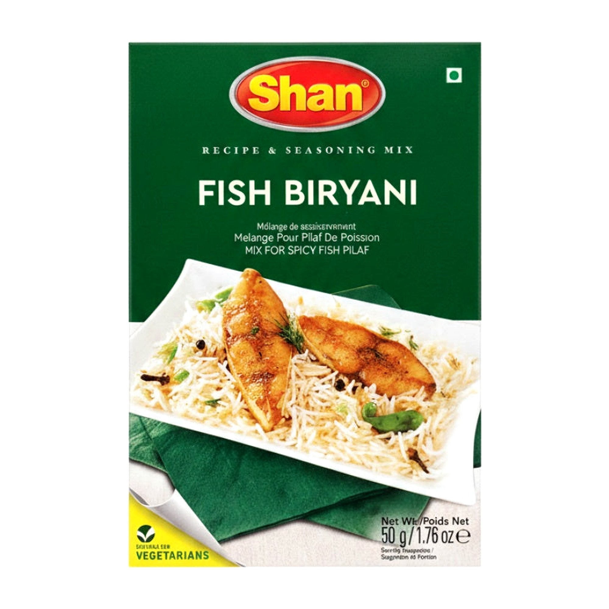 Shan Fish Biriyani Masala 50G - Spices & Curry Powder - Buy Online at Thurga Grocery