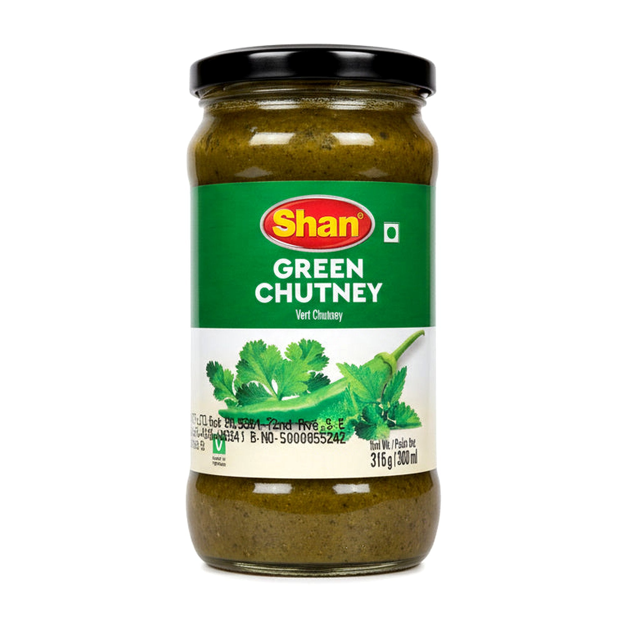 Shan Green Chutney 315 G - Condiments & Pickles - Buy Online at Thurga Grocery