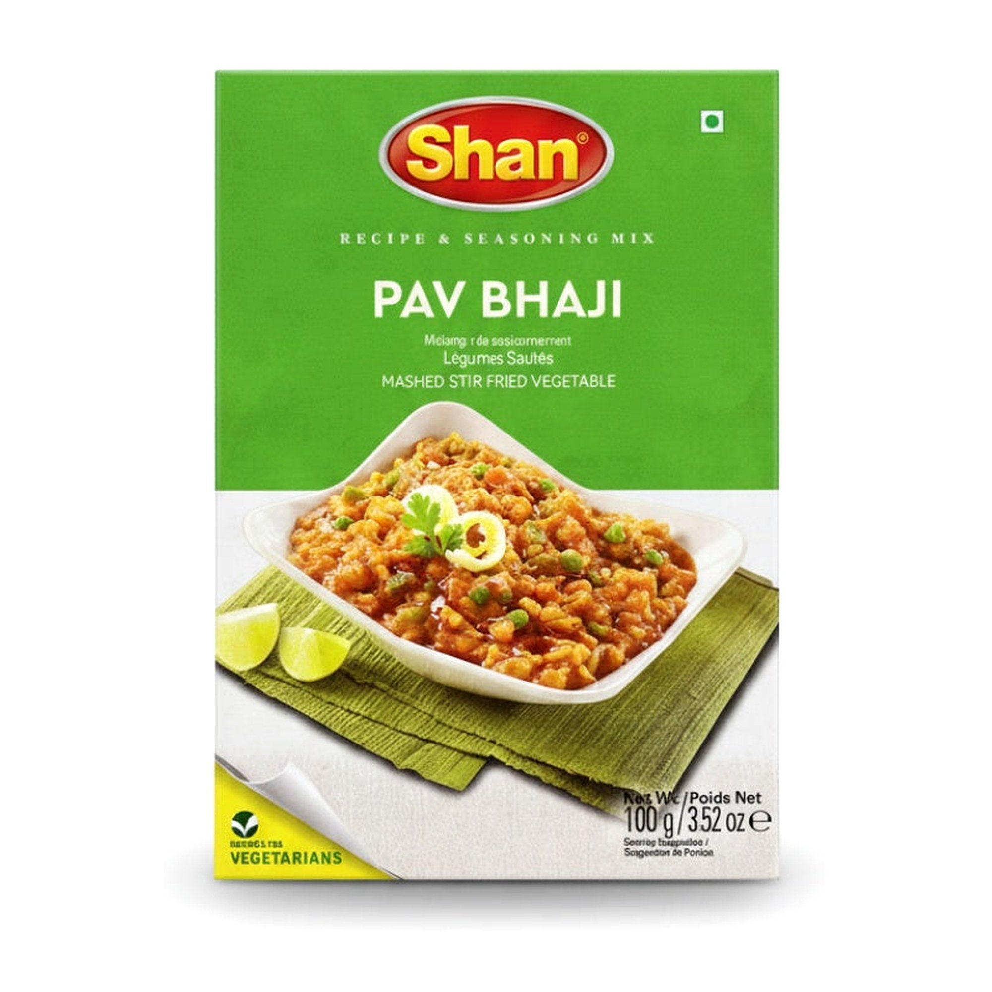 Shan Pav Bhaji Mix 100G - Spices & Curry Powder - Buy Online at Thurga Grocery
