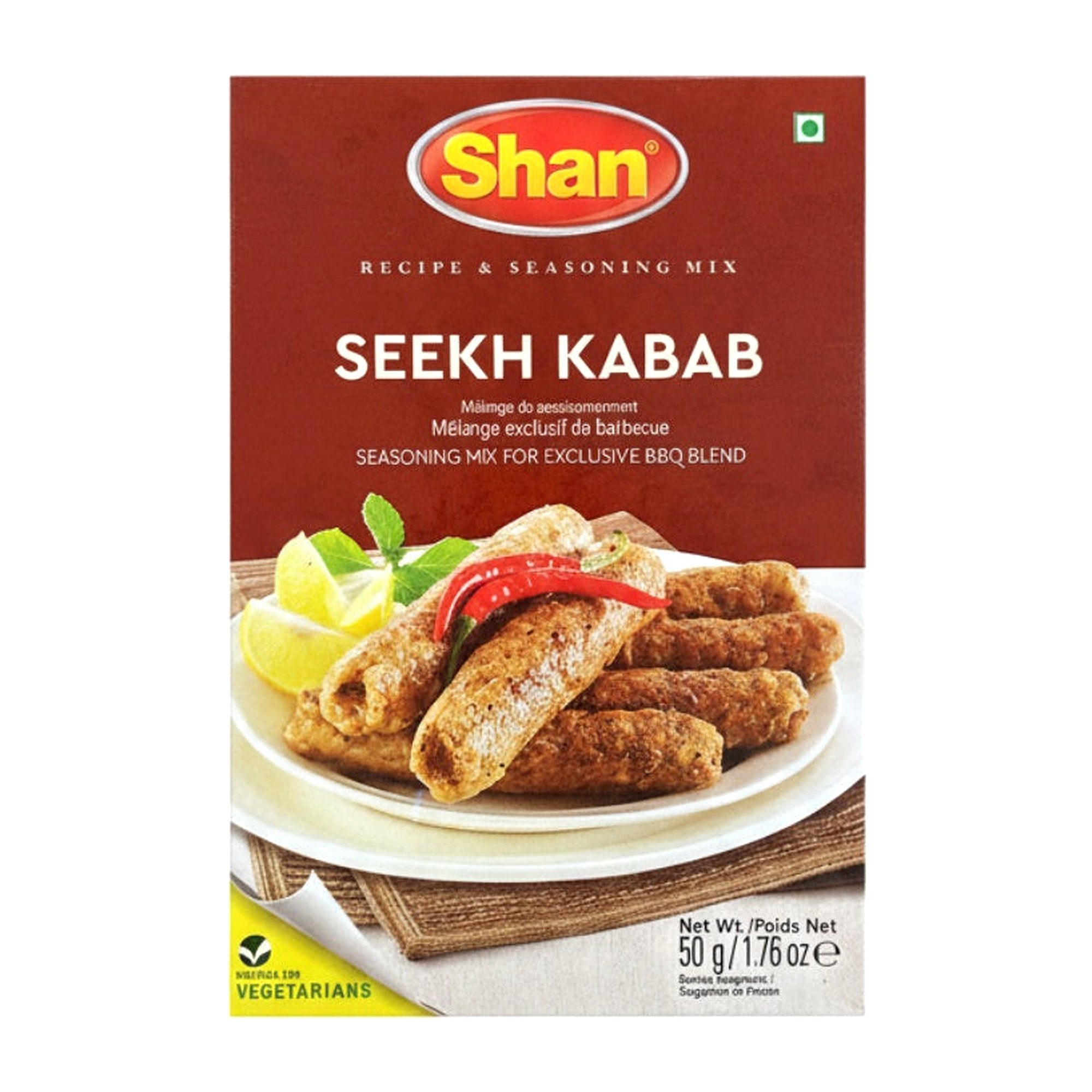 Shan Seekh Kabab 50G - Spices & Curry Powder - Buy Online at Thurga Grocery