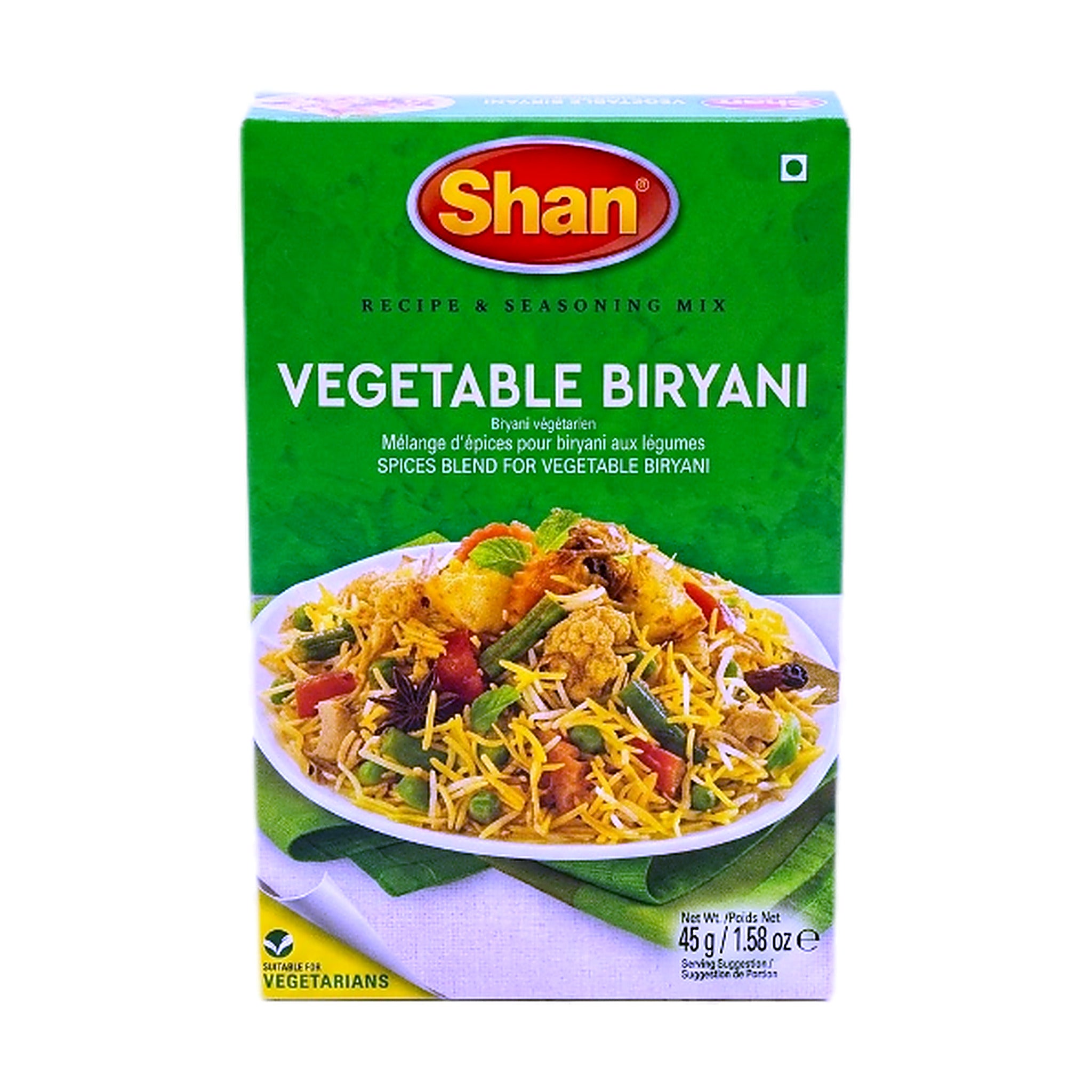 Shan Vegetable Biryani 45G