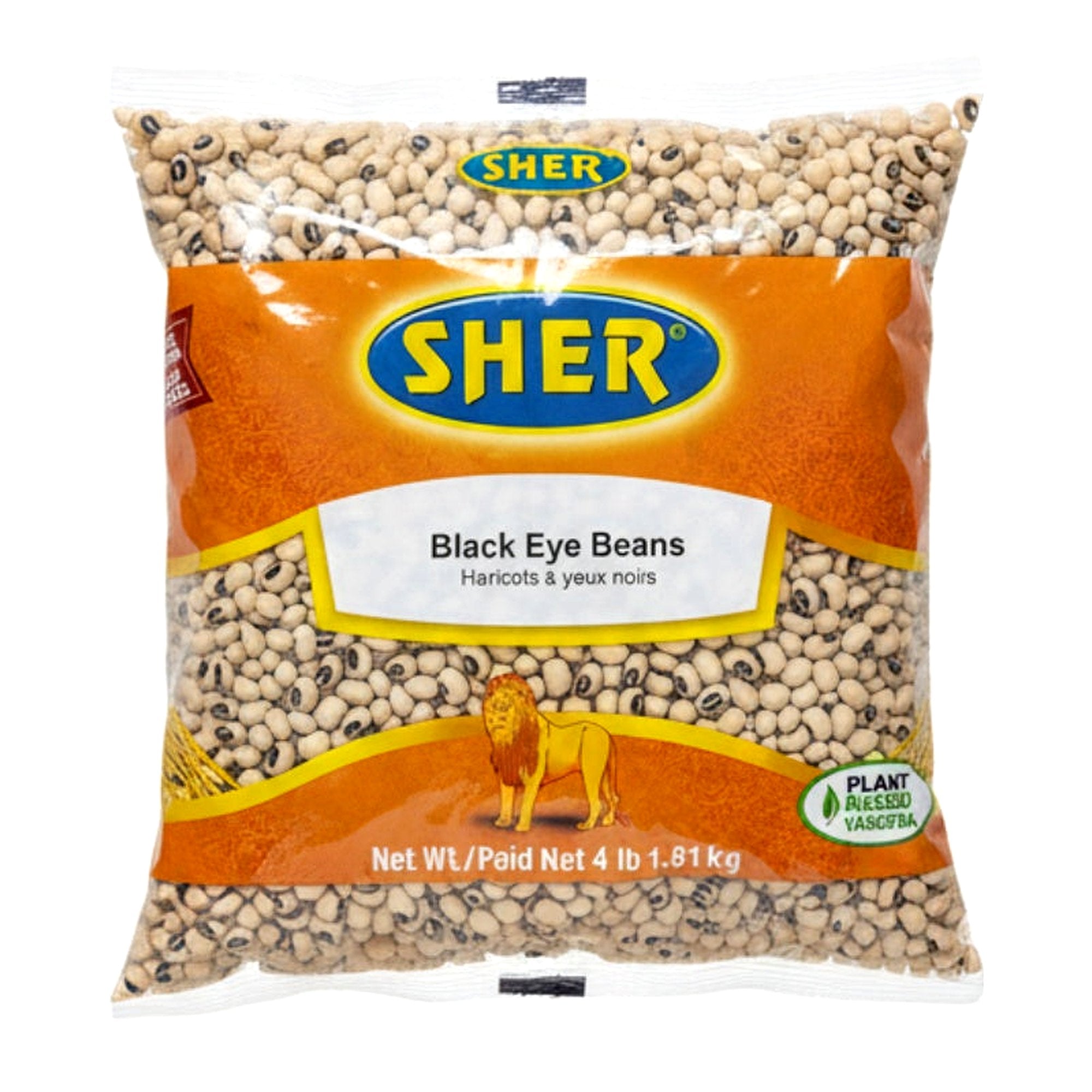 Sher Black Eye Beans 4Lb - Dehydrated foods - Buy Online at Thurga Grocery