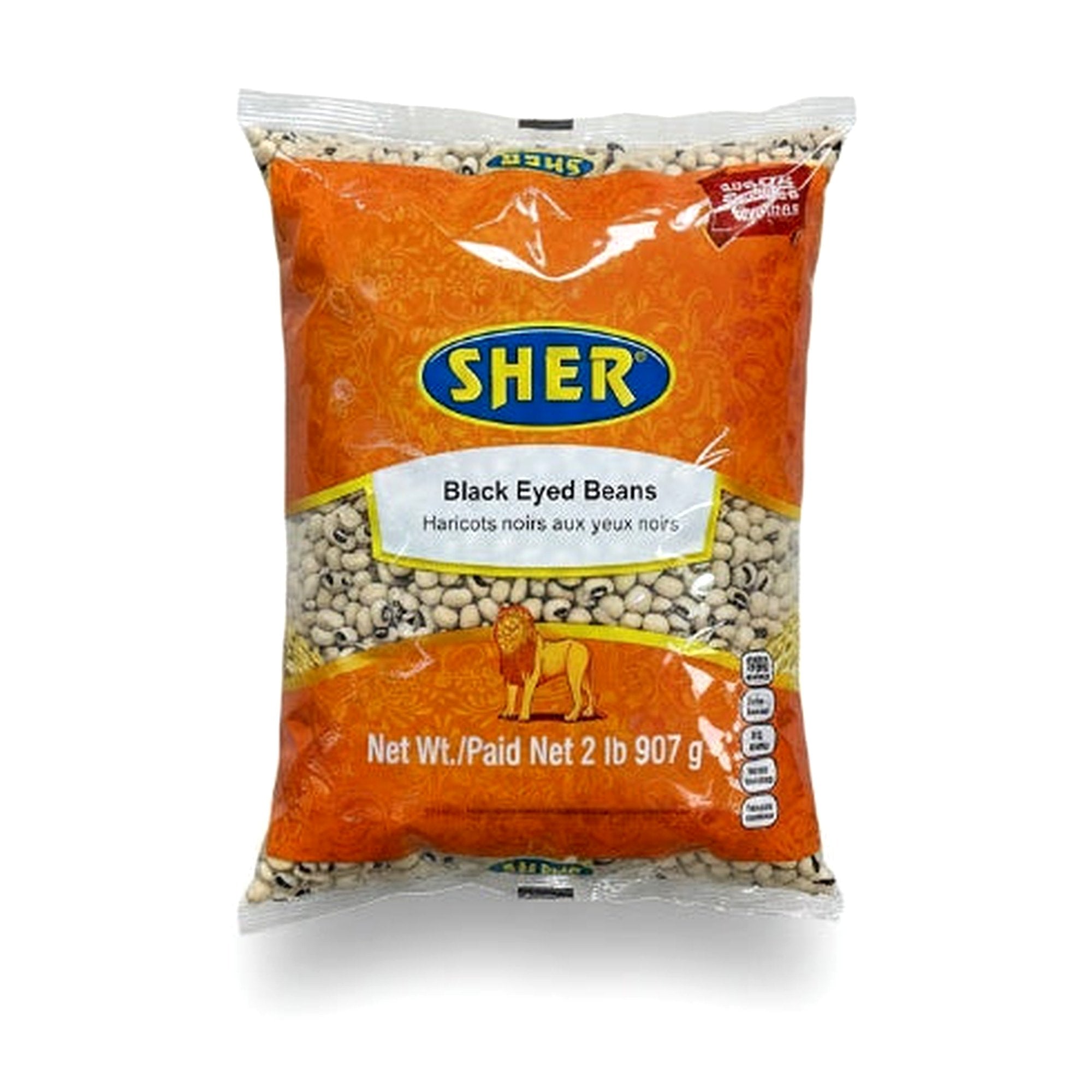 Sher Black Eyed Beans 2Lb - Dehydrated foods - Buy Online at Thurga Grocery