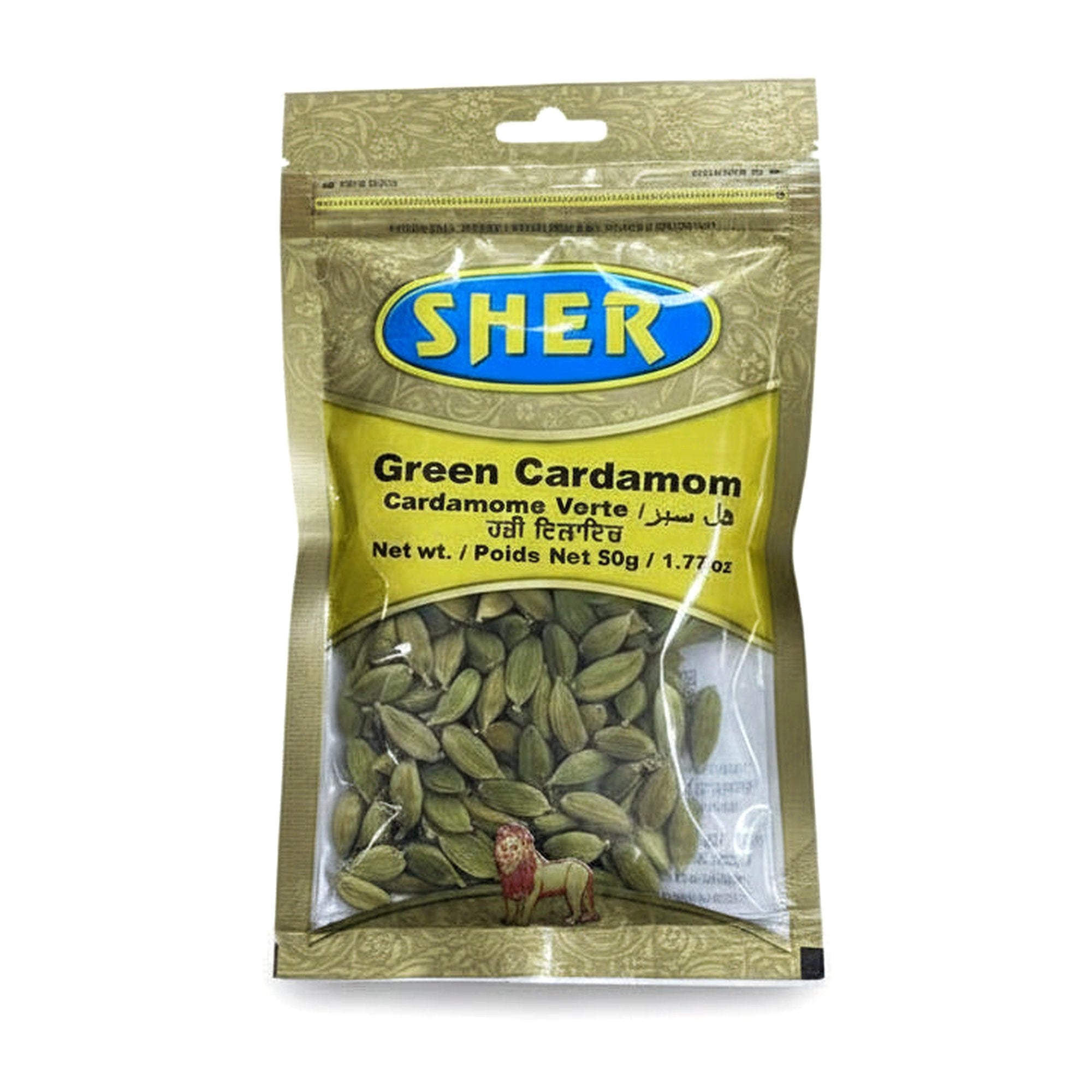 Sher Cardamom 50G - Spices & Curry Powder - Buy Online at Thurga Grocery