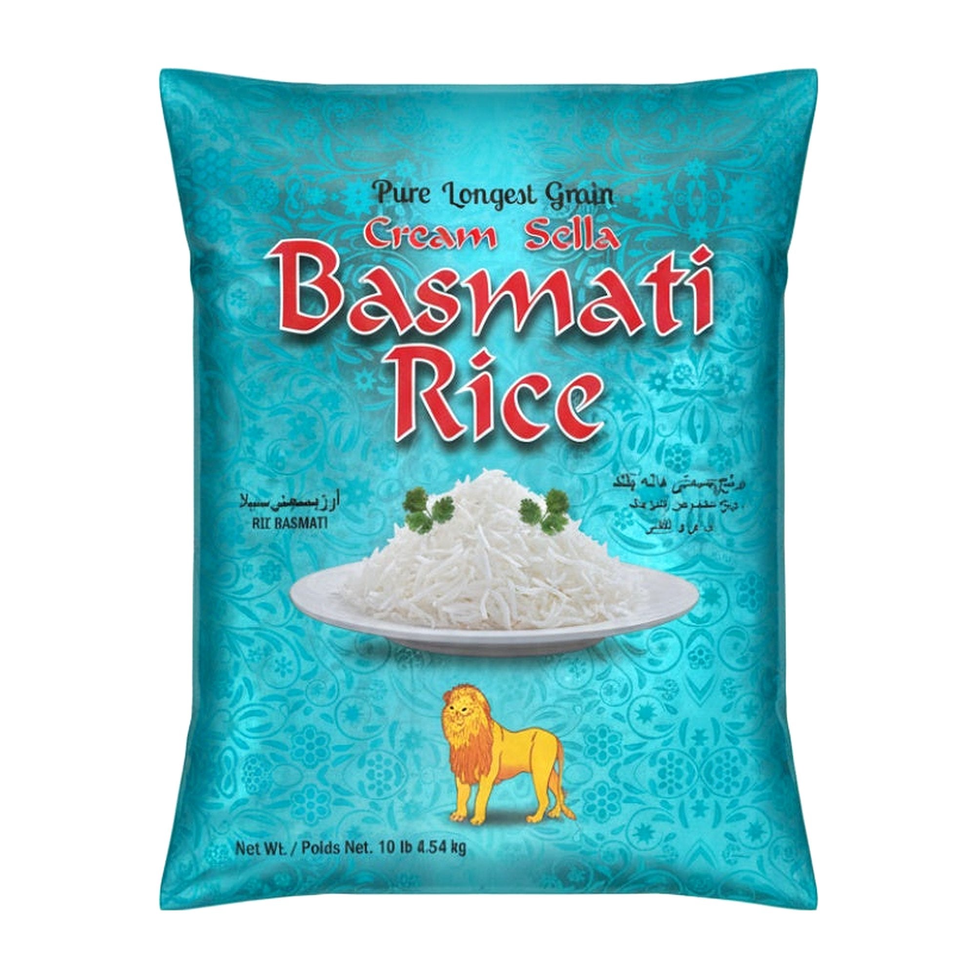 Sher Cream Sella Basmati Rice 10Lb - Rice & Flours - Buy Online at Thurga Grocery