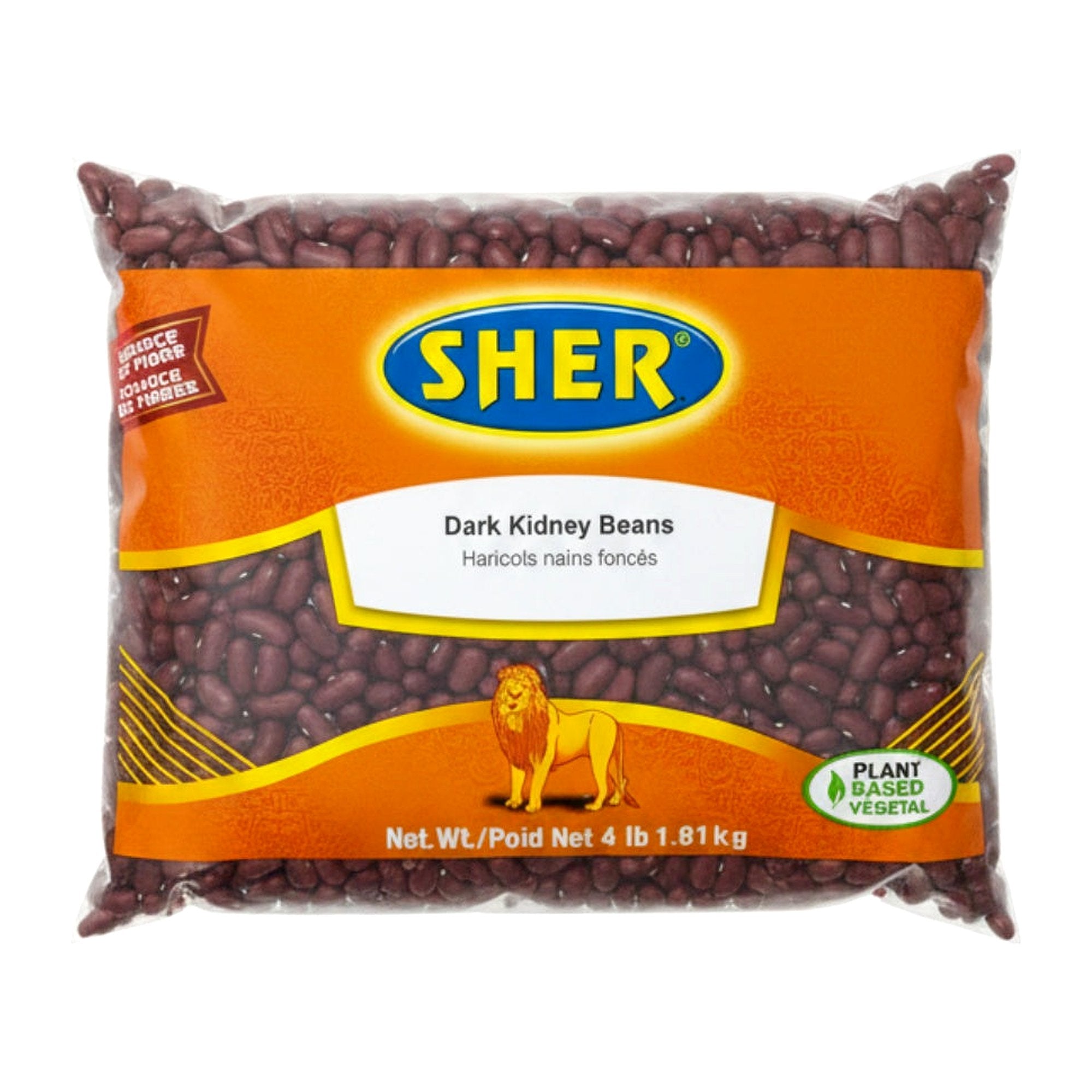 Sher Dark Kidney Beans 4Lb - Dehydrated foods - Buy Online at Thurga Grocery