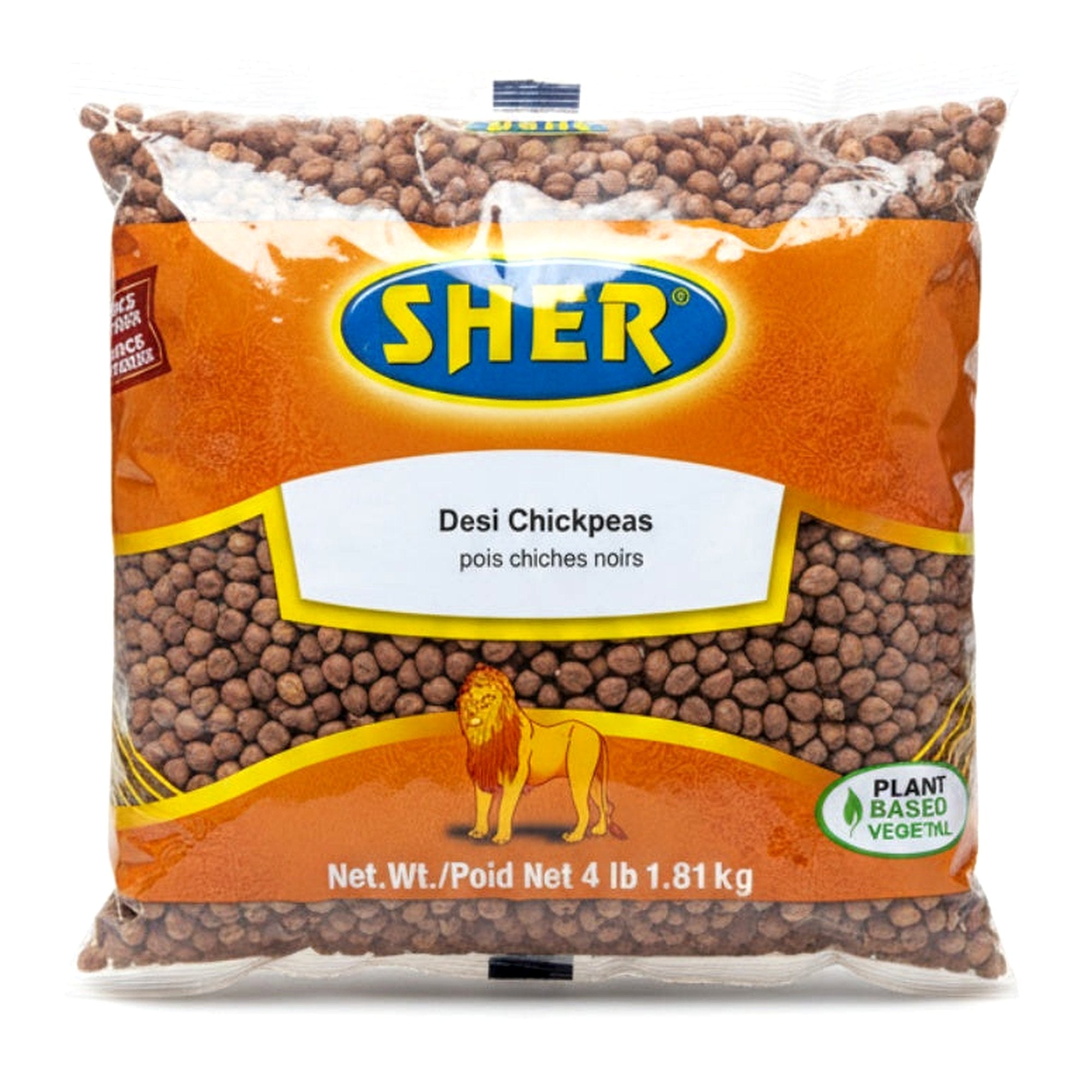 Sher Desi Chickpeas 4Lb - Dehydrated foods - Buy Online at Thurga Grocery