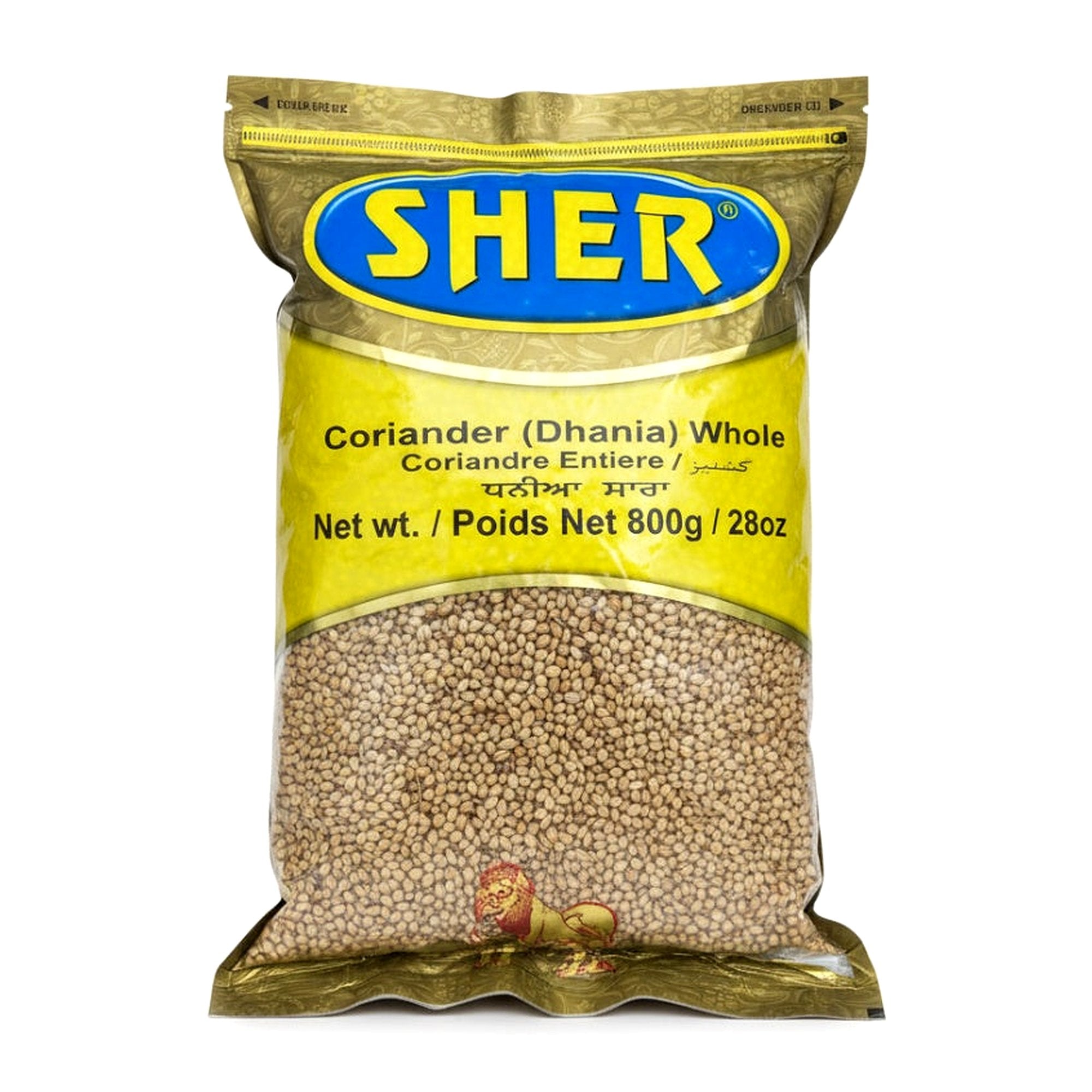 Sher Dhania Whole 800G - Spices & Curry Powder - Buy Online at Thurga Grocery