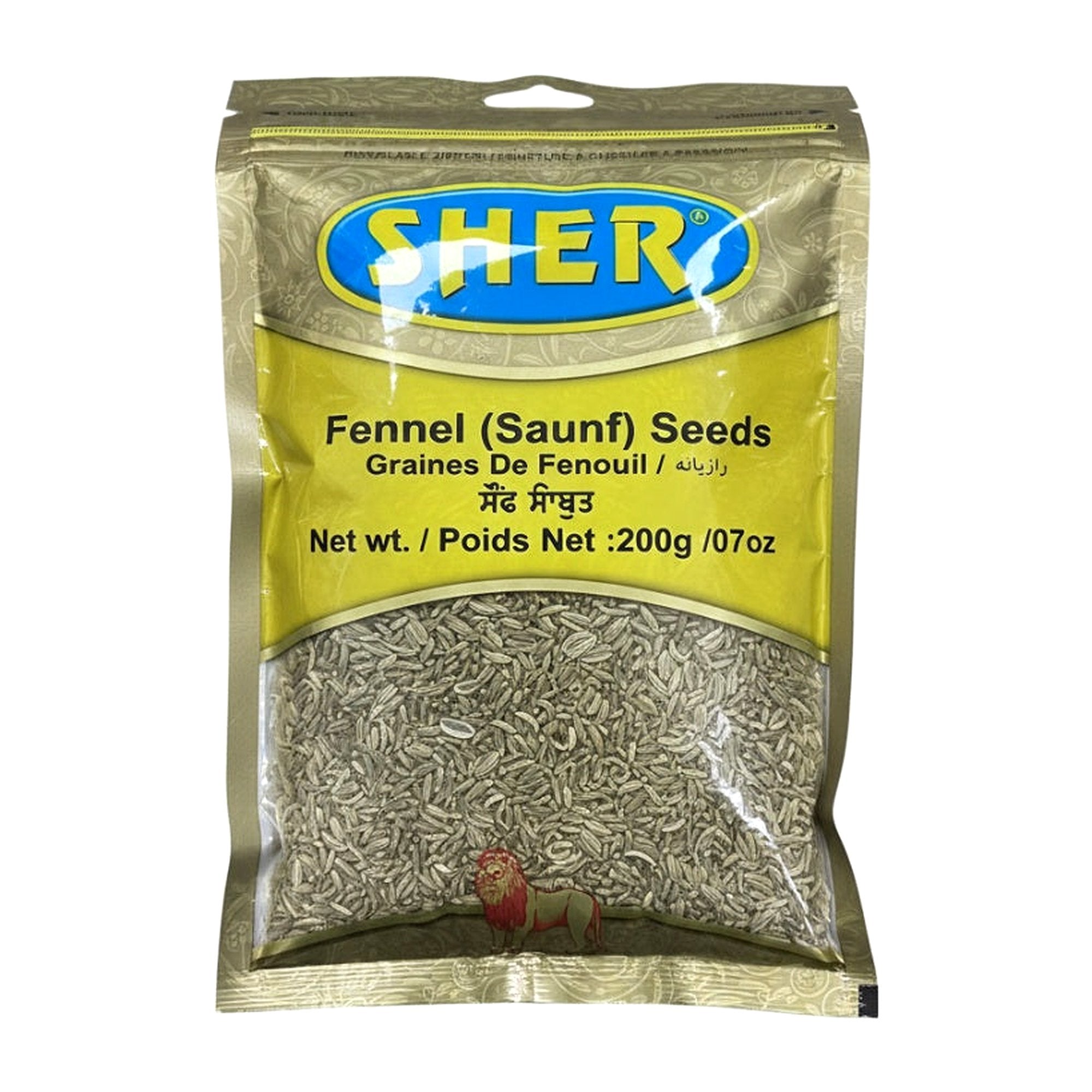 Sher Fennel Seeds 200G - Spices & Curry Powder - Buy Online at Thurga Grocery