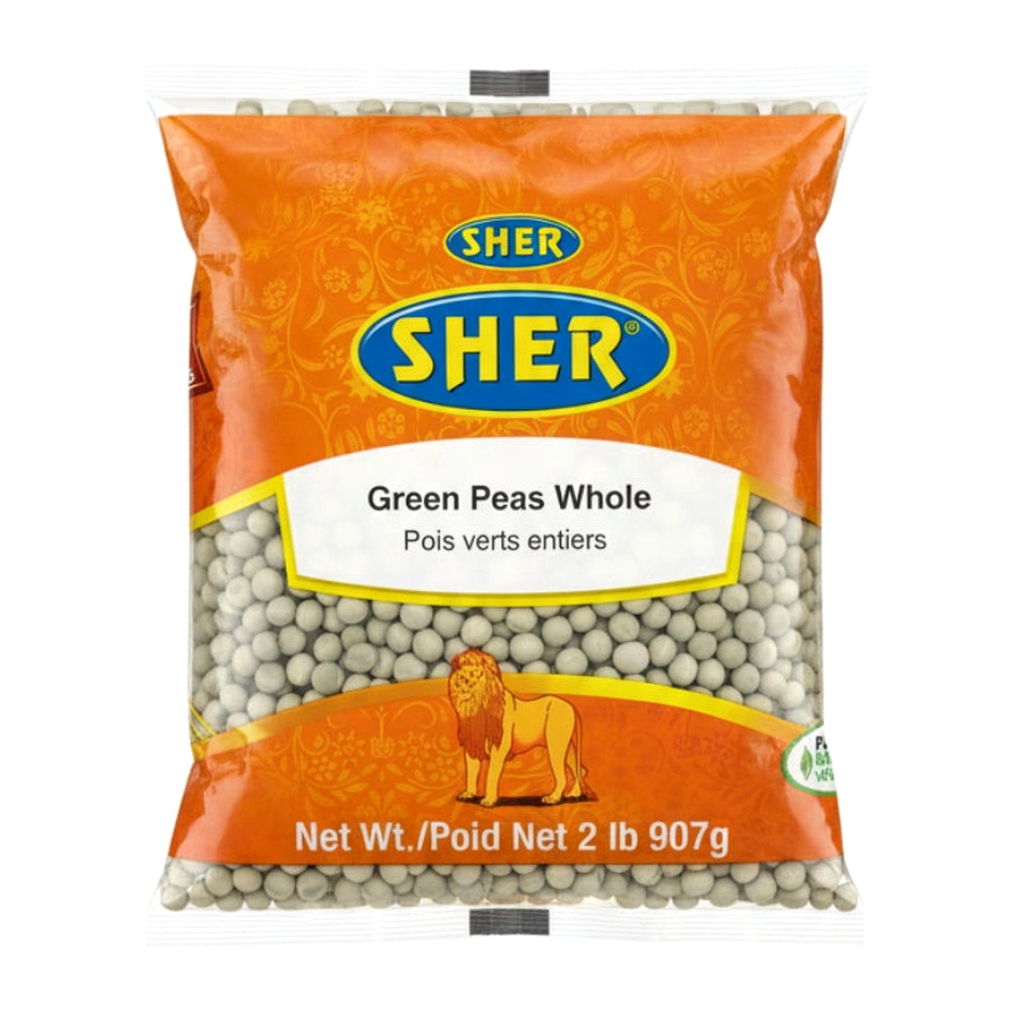 Sher Green Peas Whole 2Lb - Rice & Flours, Dehydrated foods - Buy Online at Thurga Grocery
