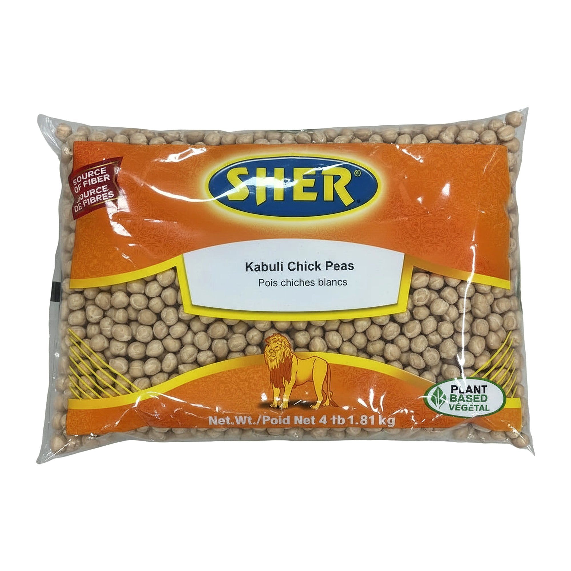 Sher Kabuli Chick Peas 4Lb - Dehydrated foods - Buy Online at Thurga Grocery
