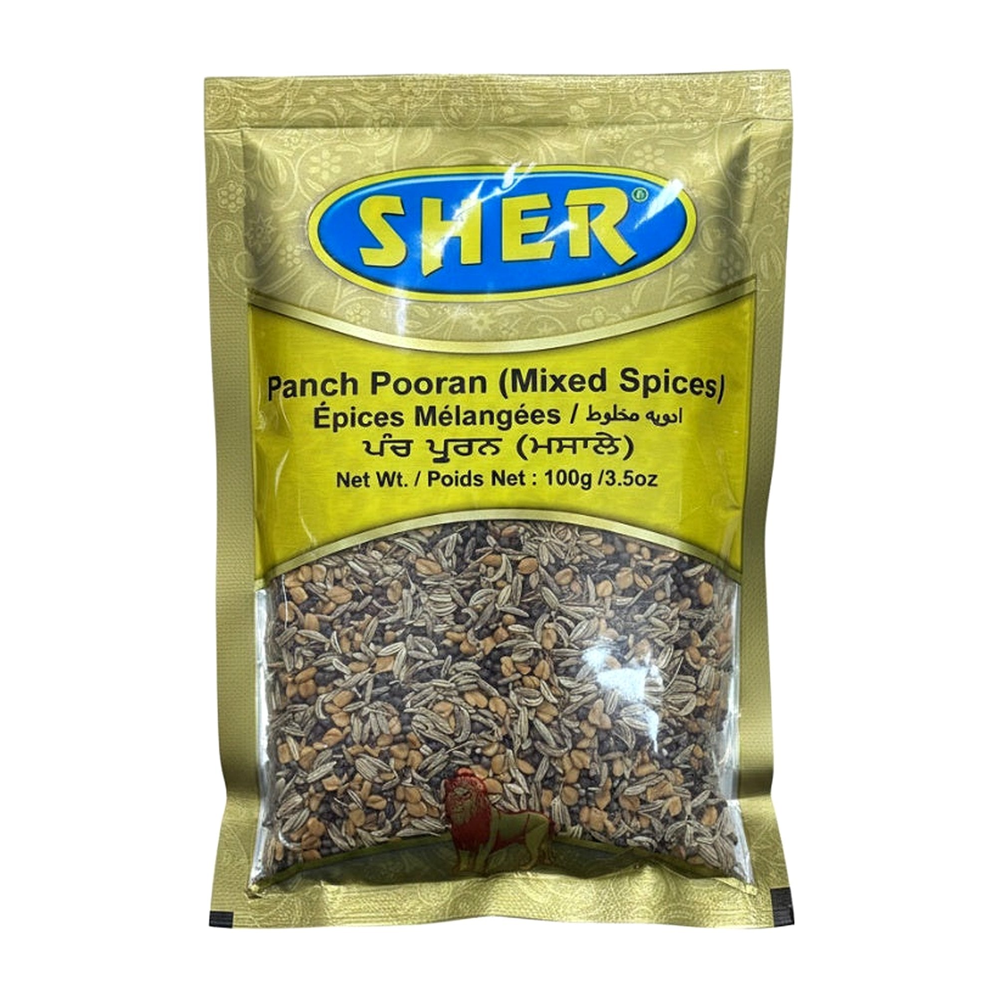 Sher Panch Pooran 100G - Spices & Curry Powder - Buy Online at Thurga Grocery
