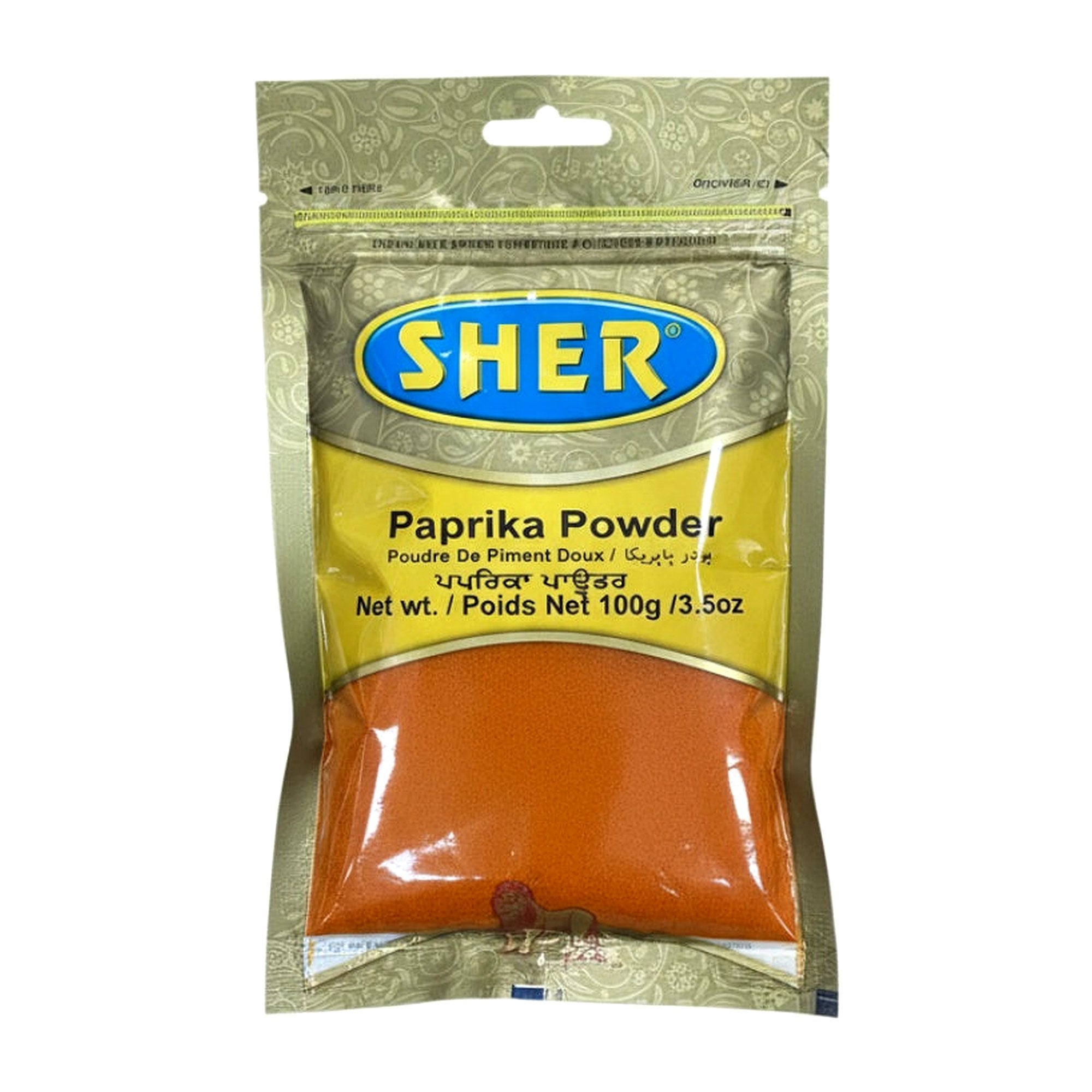 Sher Paprika Pwdr 100G - Spices & Curry Powder - Buy Online at Thurga Grocery