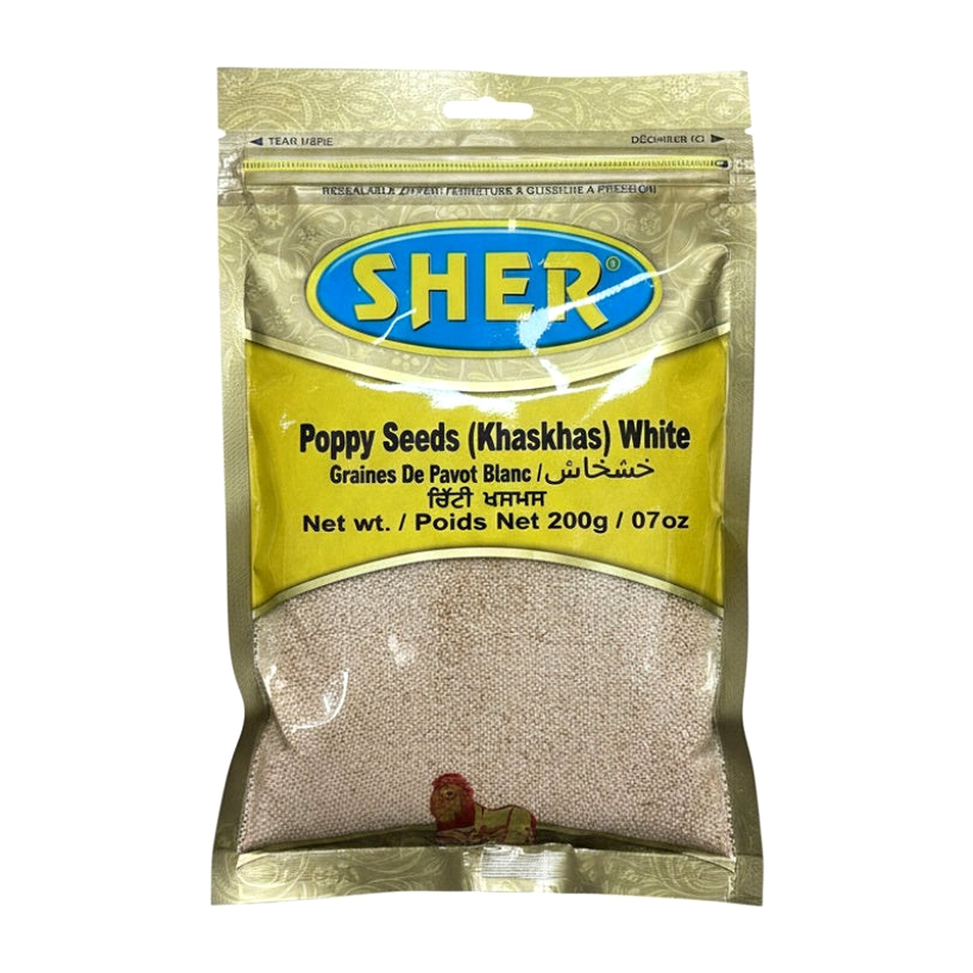 Sher Poppy Seed 200G - Spices & Curry Powder - Buy Online at Thurga Grocery