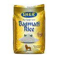 Sher Premium Quality Basmati Rice 10Lb - Rice & Flours - Buy Online at Thurga Grocery