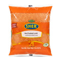 Sher Red Football Lentil 2Lb - Dehydrated foods - Buy Online at Thurga Grocery