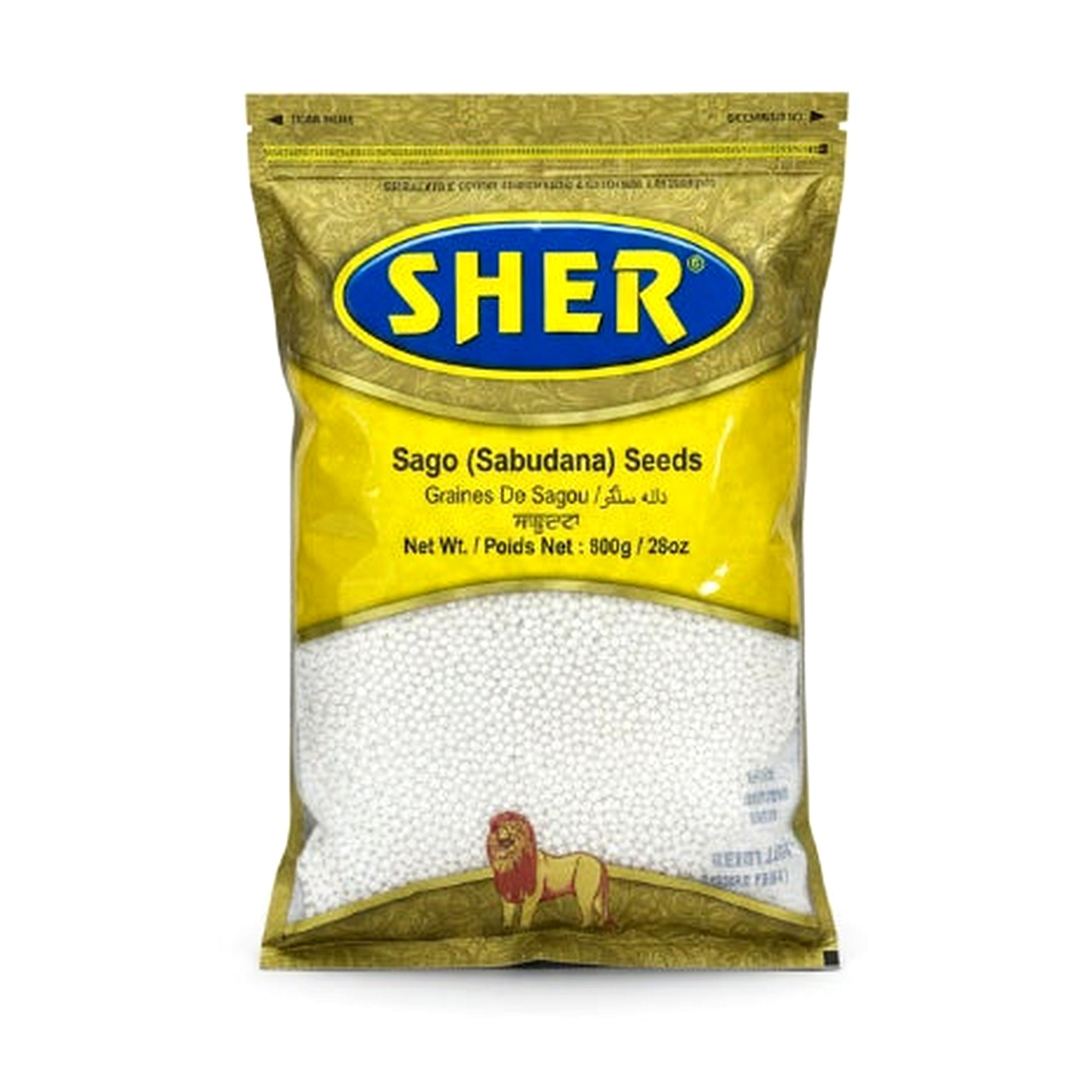 Sher Sago Seeds 800G - Rice & Flours - Buy Online at Thurga Grocery