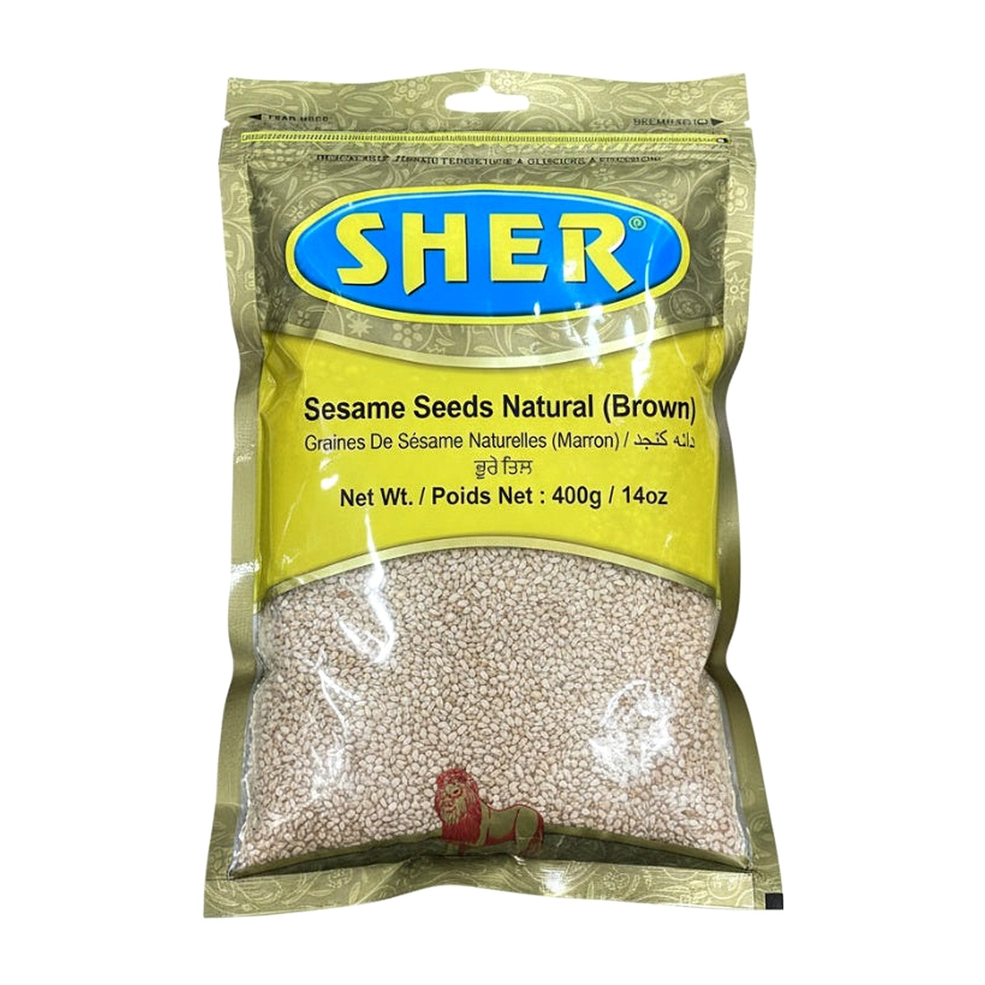 Sher Sesame Seed Brown 400G - Rice & Flours - Buy Online at Thurga Grocery