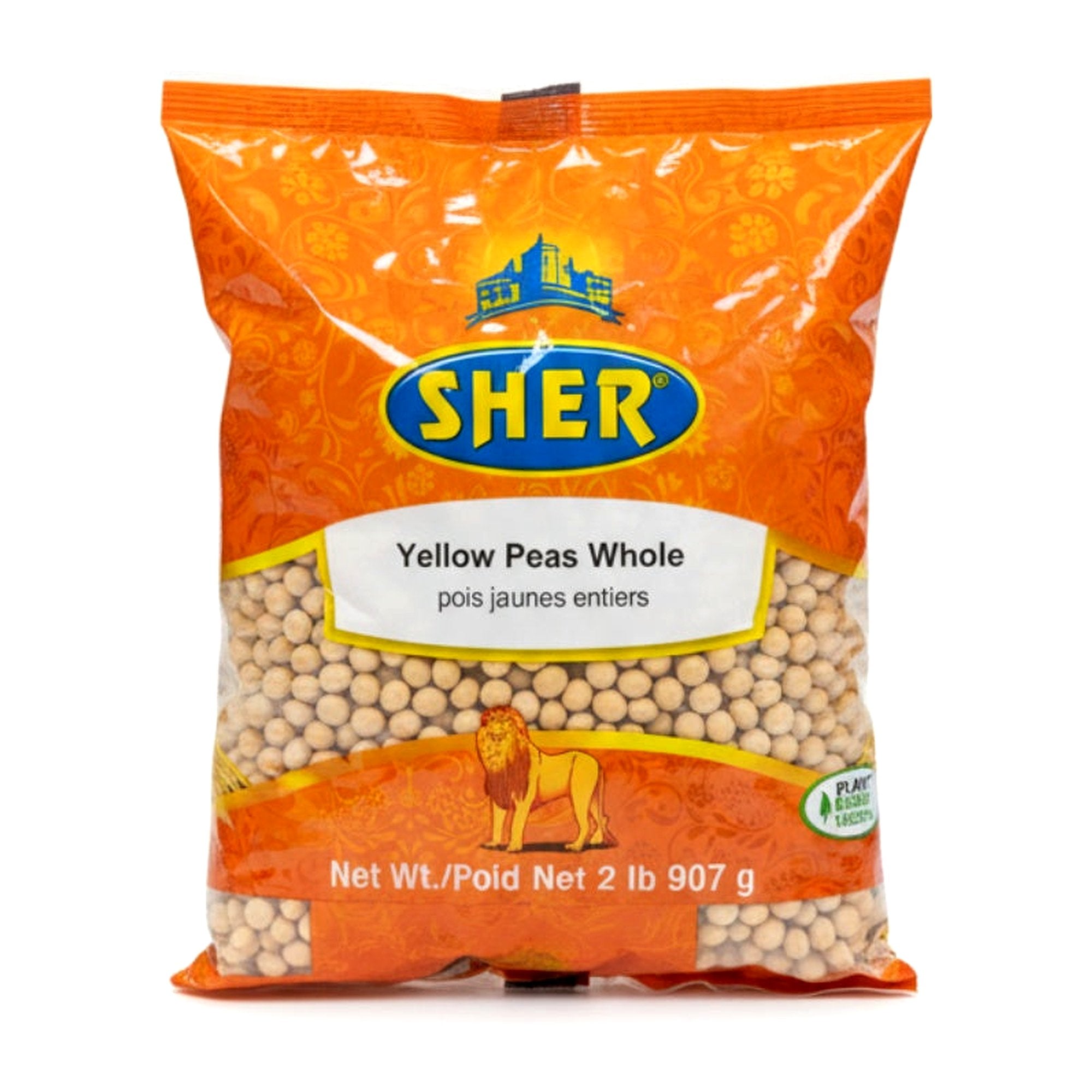 Sher Yellow Peas Whole 2Lb - Rice & Flours, Dehydrated foods - Buy Online at Thurga Grocery