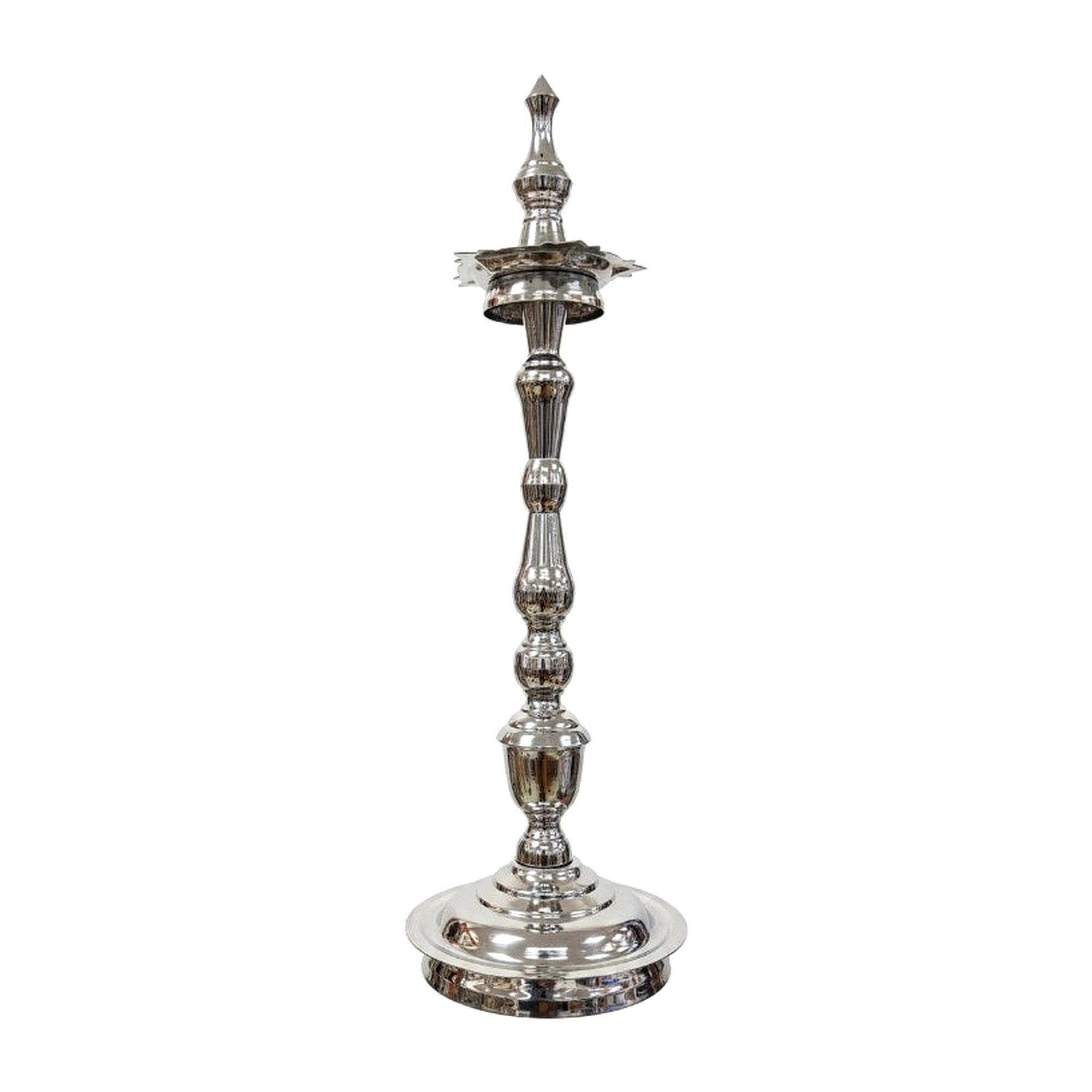Steel Pooja Deepam (Large Size) - Cooking Essential & Kitchen Appliance - Buy Online at Thurga Grocery