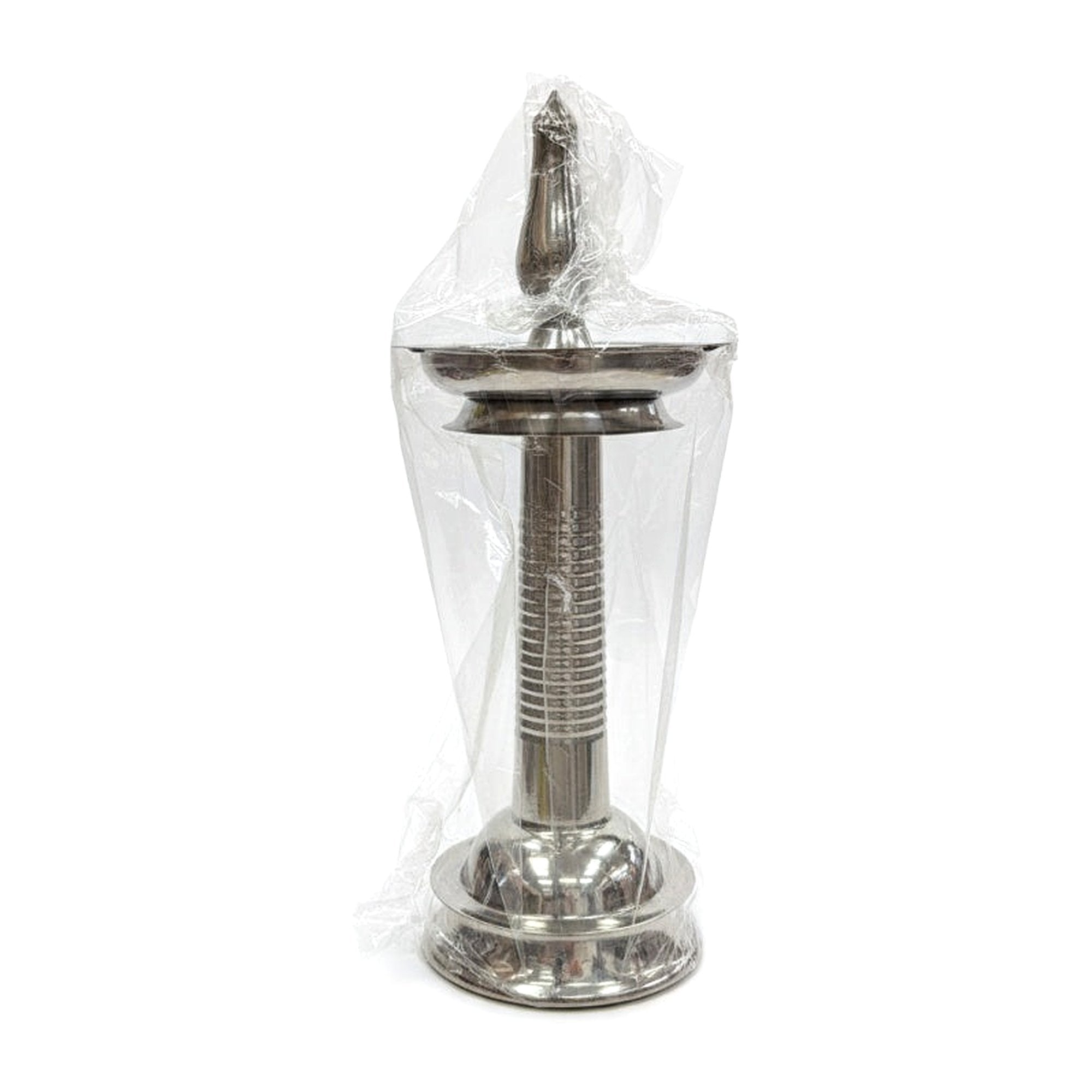 Steel Pooja Deepam (Small Size) - Cooking Essential & Kitchen Appliance - Buy Online at Thurga Grocery
