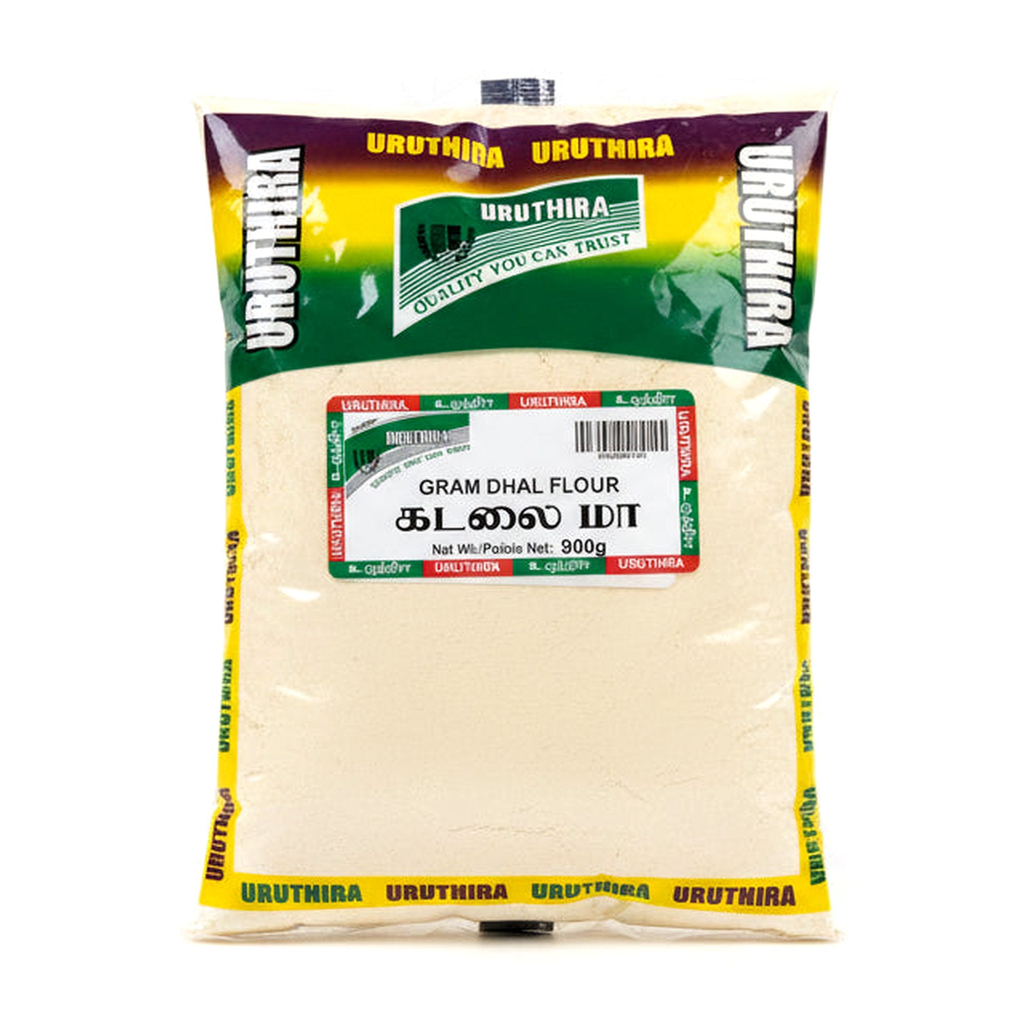 Uruthira Gram Dhal Flour 900G - Rice & Flours - Buy Online at Thurga Grocery