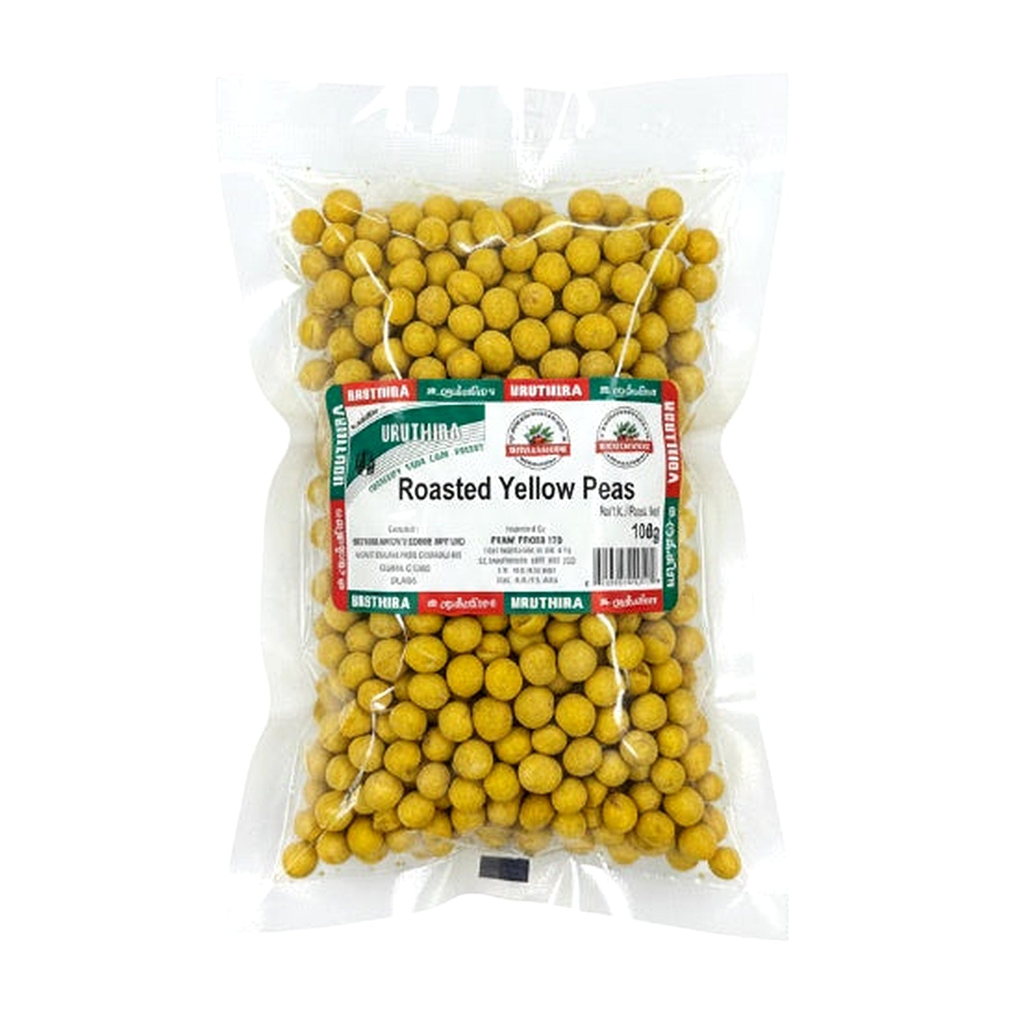 Uruthira Roasted Yellow Peas 100G - Dehydrated foods - Buy Online at Thurga Grocery