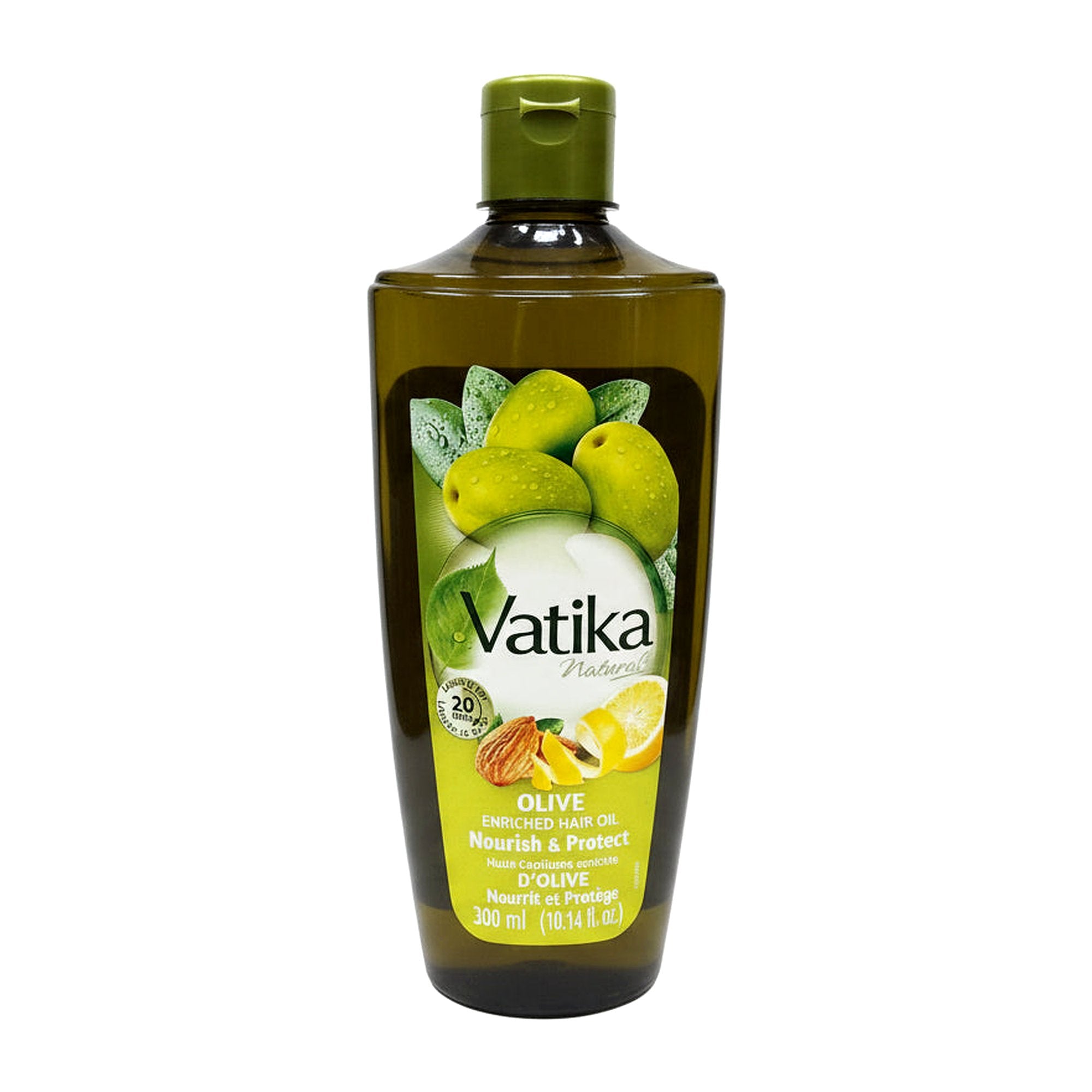 Vatika Olive Oil Nourish & Protect 300Ml - Personal Care - Buy Online at Thurga Grocery