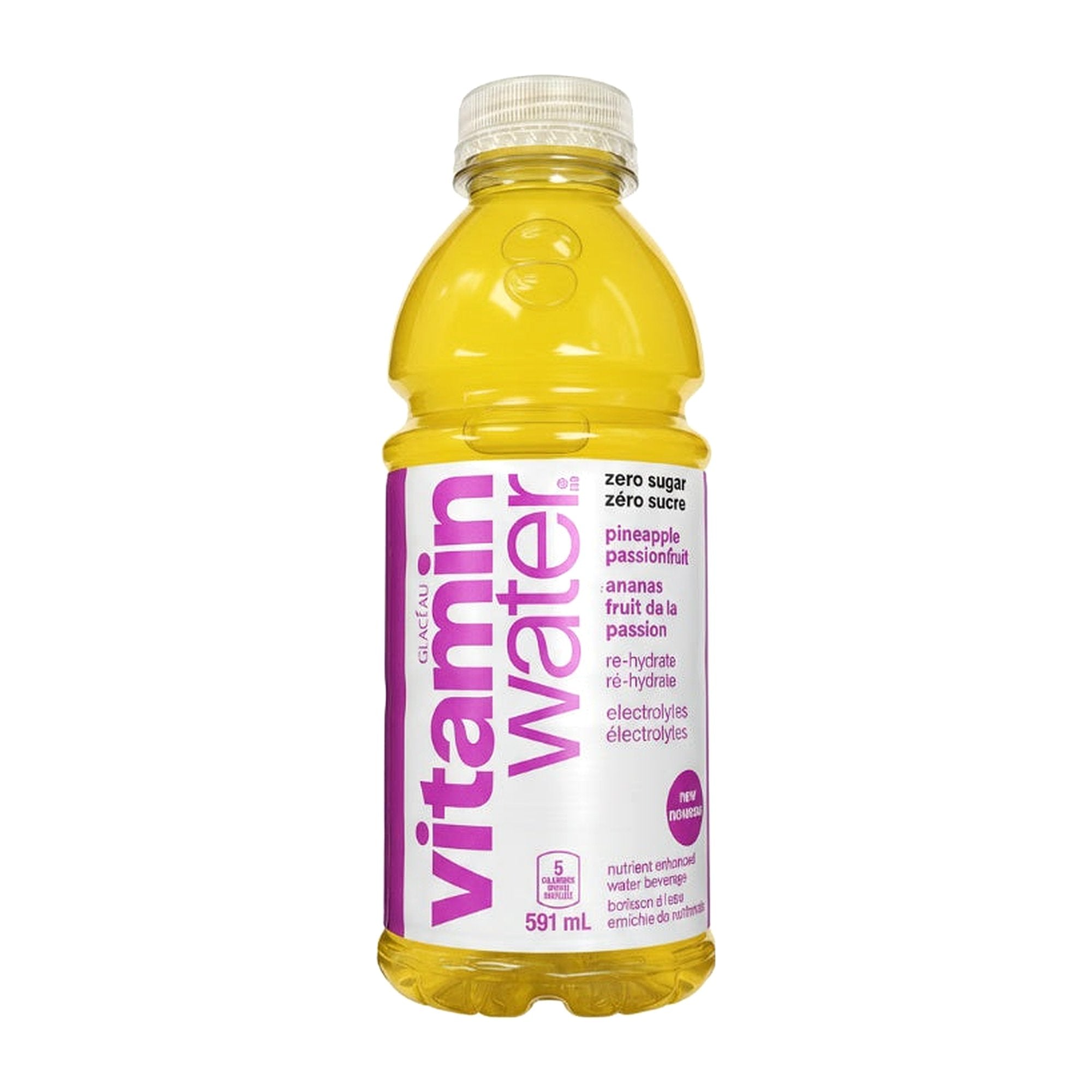 Vitamin Water Pineapple Passionfruit (Zero) 591Ml - Drinks - Buy Online at Thurga Grocery