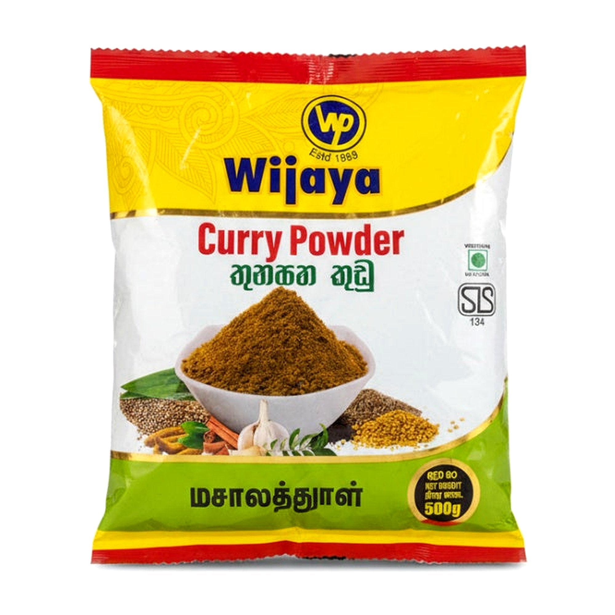 Wijaya Curry Pwdr 500G - Spices & Curry Powder - Buy Online at Thurga Grocery