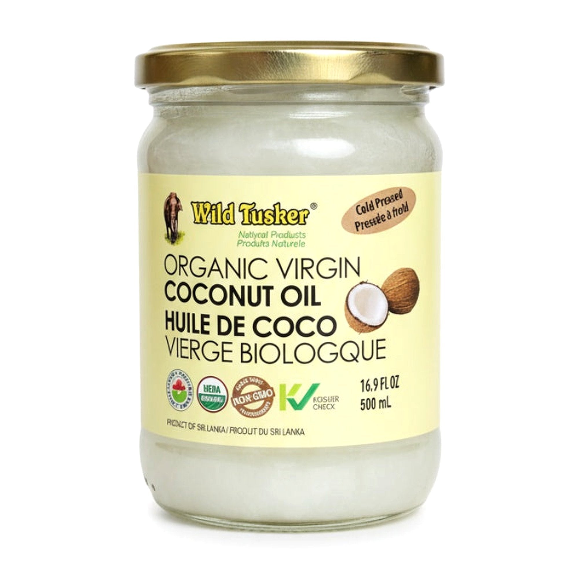 Wt Organic Virgin Coconut Oil 500Ml - Cooking Essential & Kitchen Appliance - Buy Online at Thurga Grocery